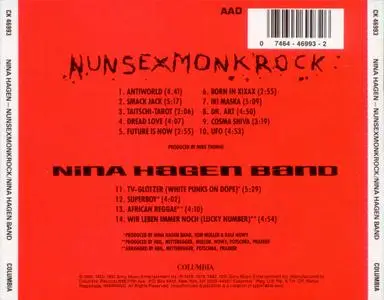 Nina Hagen - NunSexMonkRock / Nina Hagen Band (1982) {1991, Reissue}