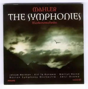 Gustav Mahler : The Symphonies & Kindertotenlieder - cd 04, 05 & 06 of 14 - Symphonies No.3 & 6 - BSO - Seiji Ozawa