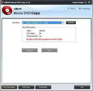 Gilisoft Movie DVD Copy 3.1.0 DC 17.07.2016