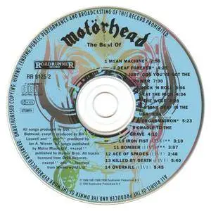 Motörhead - The Best Of (1992) [Roadrunner, RR 9125 2]