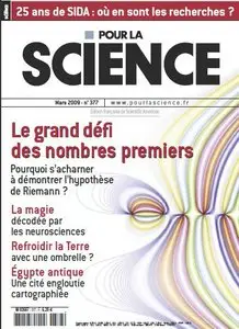 pour la science [scientific american] edition francaise Mars | 2009