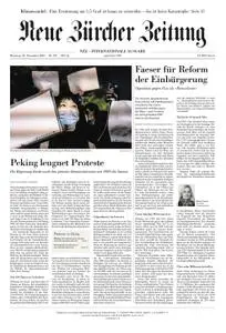 Neue Zürcher Zeitung International – 29. November 2022