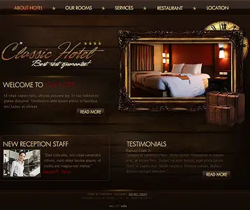 FlashMint 2860 Classic and luxury hotel flash template