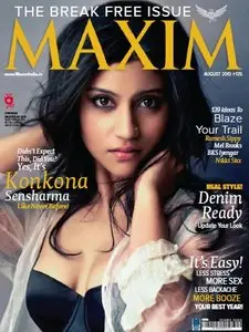 Maxim India - August 2013 (True PDF)