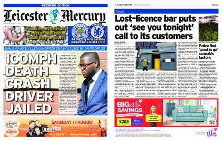 Leicester Mercury – August 17, 2019