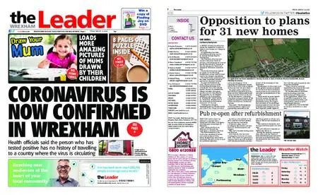 The Leader Wrexham – March 13, 2020