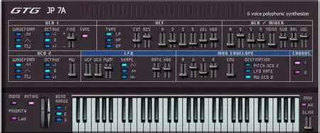 GTG JP 7A v1.0 VST (PC)