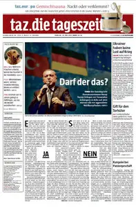 Tageszeitung TAZ vom 20 Mai 2014