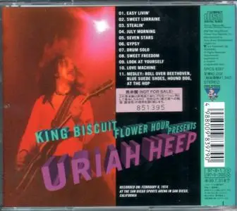 Uriah Heep - King Biscuit Flower Hour Presents: Uriah Heep (1997) {Japan 1st Press}