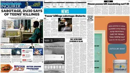 Philippine Daily Inquirer – September 09, 2017