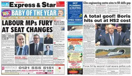 Express and Star Sandwell Edition – September 11, 2018