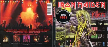 Iron Maiden - The Studio Collection, Part 1 (Box Set 4 CD, 1980-1983, Remastered 2015) (2018)