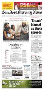 San Jose Mercury News - October 13, 2014