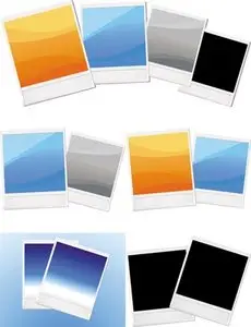 Polaroid Frames Vector