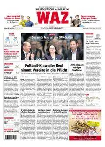 WAZ Westdeutsche Allgemeine Zeitung Essen-Postausgabe - 23. April 2018