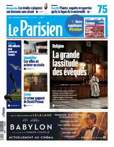 Le Parisien du Samedi 21 Janvier 2023