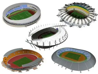 Stadiums 3D models