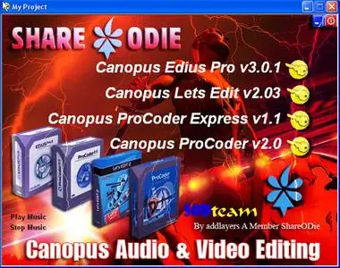 All In On Canopus Audio & Video Editing
