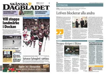 Skånska Dagbladet – 19 november 2018