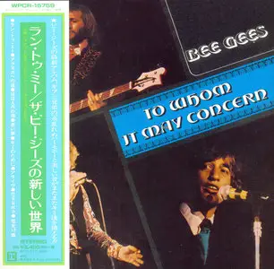 Bee Gees - To Whom It May Concern (1972) [2014, Warner Music Japan, WPCR-15759]