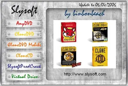 Slysoft Programs with SND crack 1.25 (UPDATE to 06/04/2006)