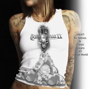 Skulls 2 (Professional Photoshop Brushes)