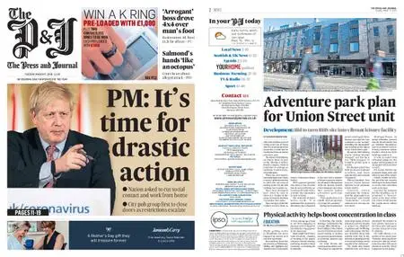 The Press and Journal North East – March 17, 2020
