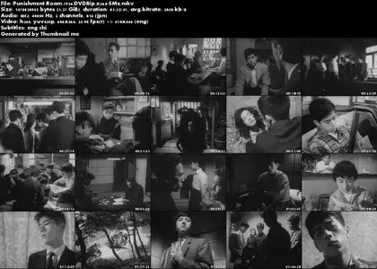 Shokei no heya / Punishment Room (1956)