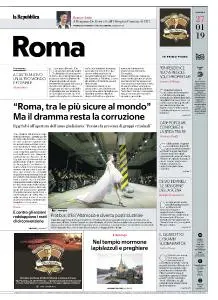la Repubblica Roma - 27 Gennaio 2019