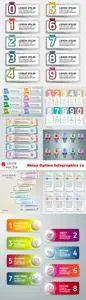 Vectors - Shiny Option Infographics 14