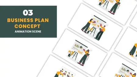 Business Plan Concept Animation Scene 50832920