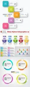 Vectors - Shiny Option Infographics 23