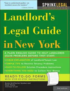 Landlord's Legal Guide in New York, 2E (repost)