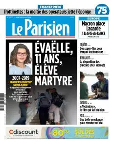 Le Parisien du Mercredi 3 Juillet 2019