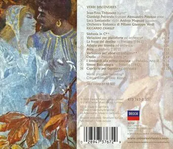 Riccardo Chailly, Orchestra Sinfonica di Milano Giuseppe Verdi - Verdi Discoveries (2003)