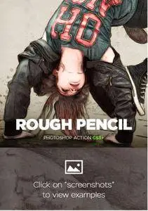 GraphicRiver - Rough Pencil Sketch Photoshop Action