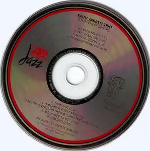 Keith Jarrett Trio - Somewhere Before (1969) {Atlantic}