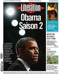 Libération du 26 Décembre 2012