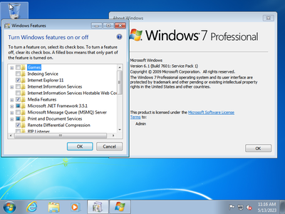 Windows 7 Professional SP1 Multilingual (x64) Preactivated May 2023