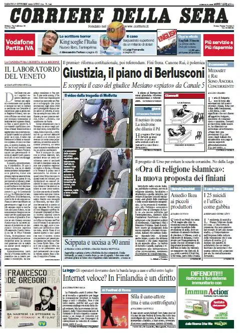 Il Corriere della Sera (17-10-09)