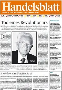 Handelsblatt vom Dienstag, 22. Juli 2014