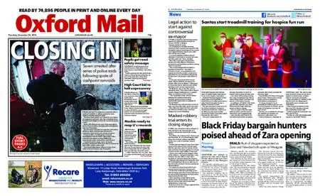 Oxford Mail – November 22, 2018