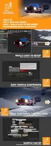 Unreal Engine – Easy Vehicle Suspension [v2] 4.27