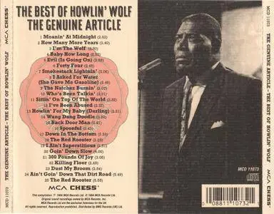 Howlin' Wolf - The Genuine Article: The Best Of Howlin' Wolf (1994)