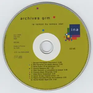 Various Artists - Archives GRM, INA 30th Anniversary (2006) {5CD Set, INA-GRM ina c 1030}