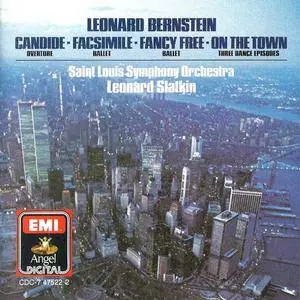 Leonard Slatkin & The Saint Louis Symphony Orchestra - Bernstein: Candide... (1986) {Angel} **[RE-UP]**