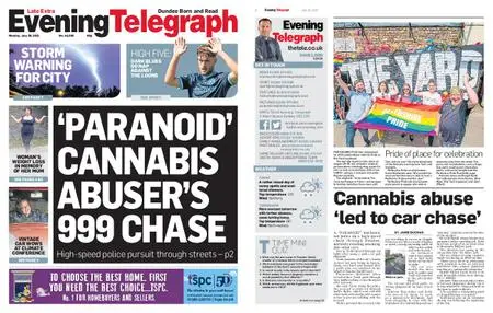 Evening Telegraph Late Edition – July 26, 2021