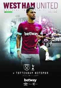 West Ham United Official Programmes – 01 November 2018