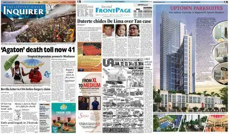 Philippine Daily Inquirer – January 20, 2014