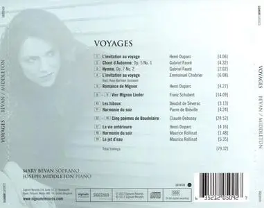 Mary Bevan, Joseph Middleton - Voyages (2017)